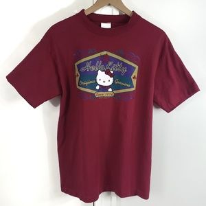 Unisex Hello Kitty Graphic Print Tee Shirt